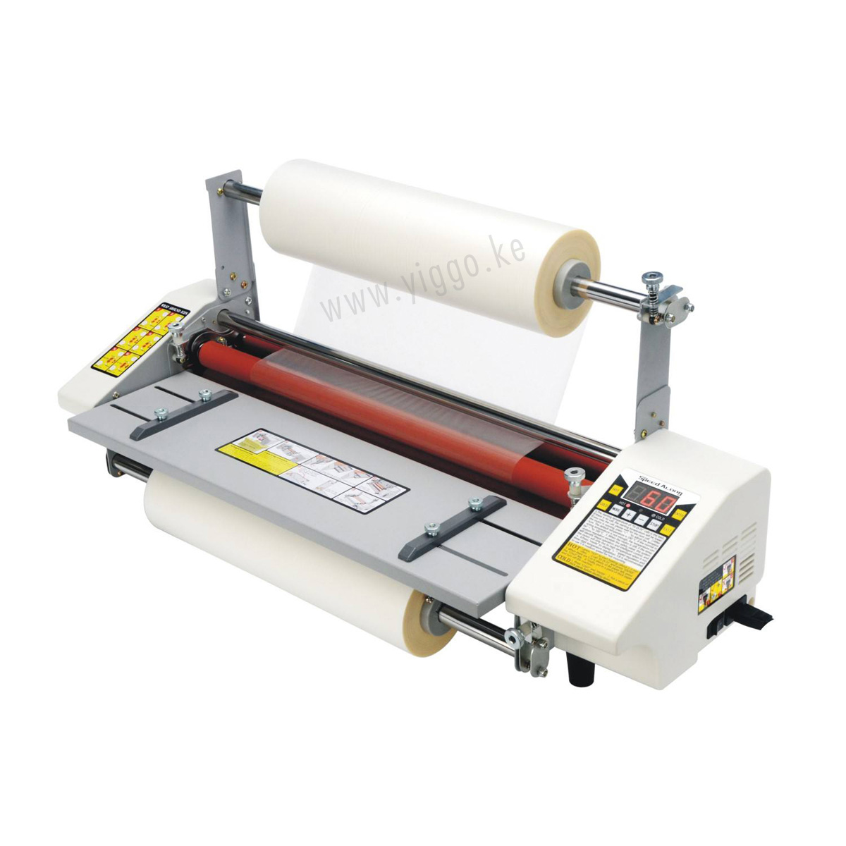 A2 hot and Cold laminator with laminating film 2