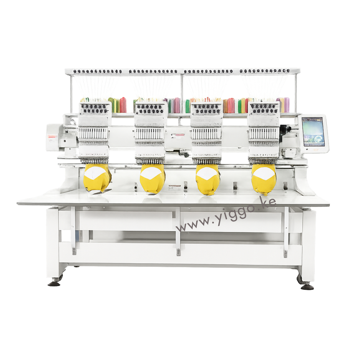 4 heads 12 needles embroidery machine 2