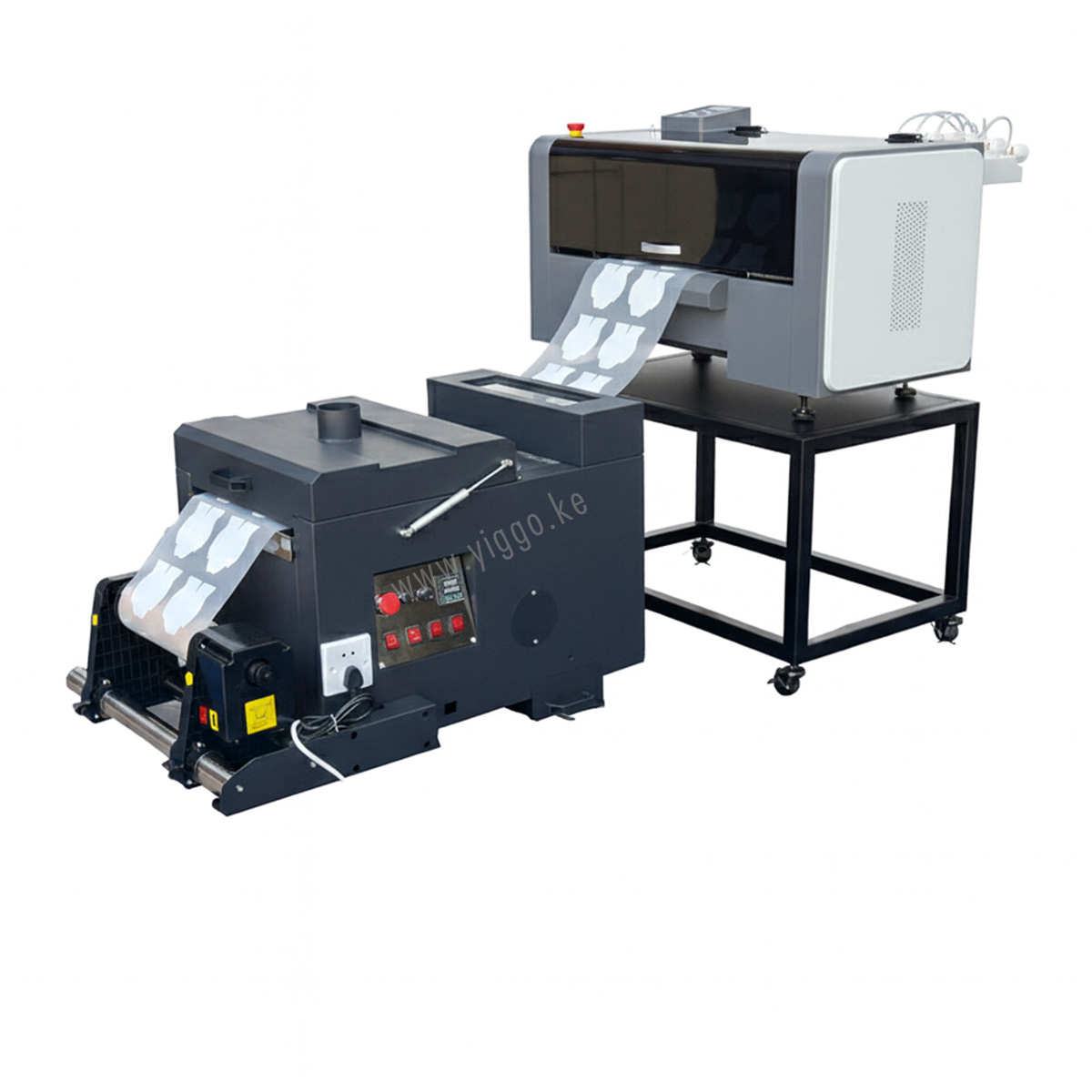 30cm DTF machine with 2pcs XP600 printheads 4