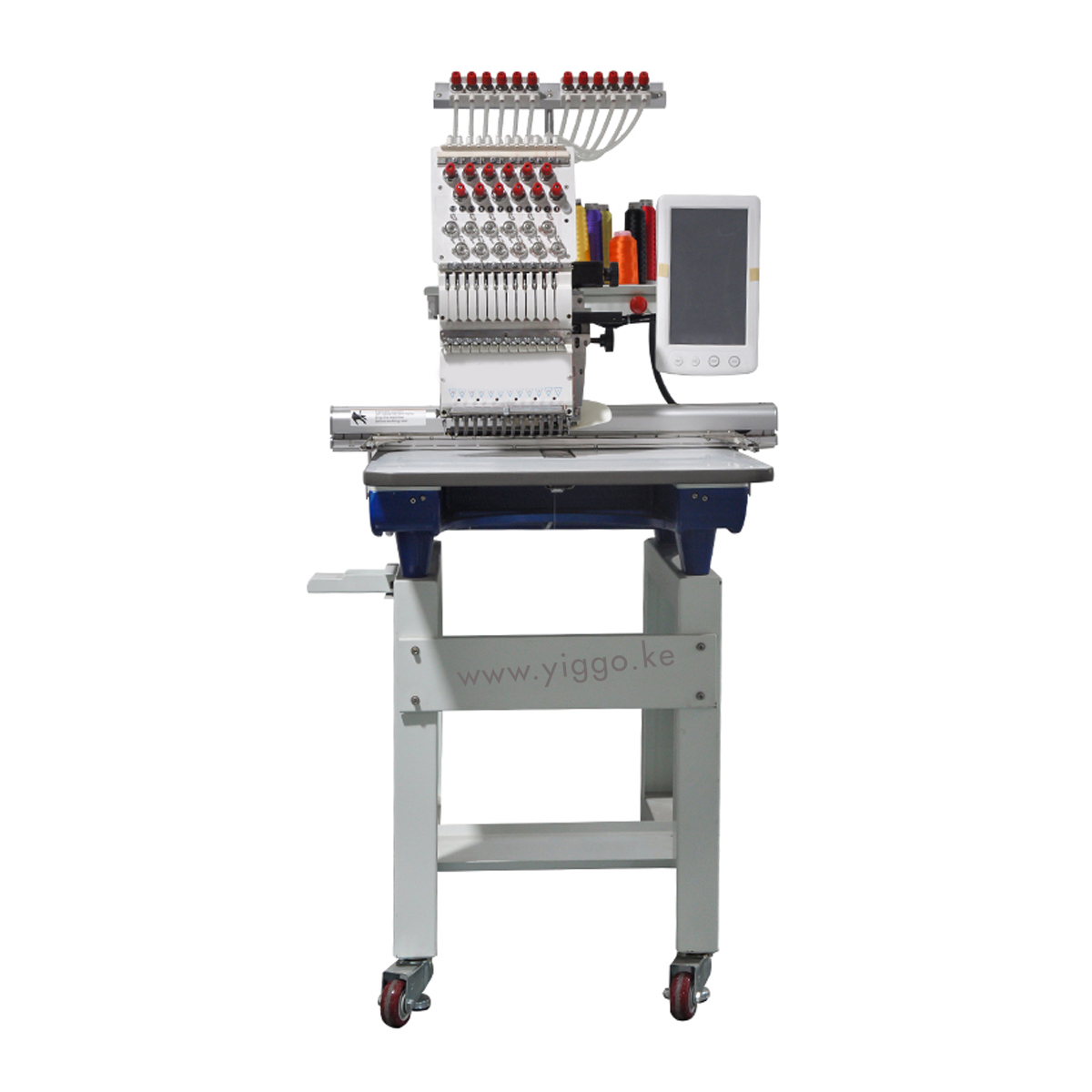 1 head 9 needle embroidery machine 3