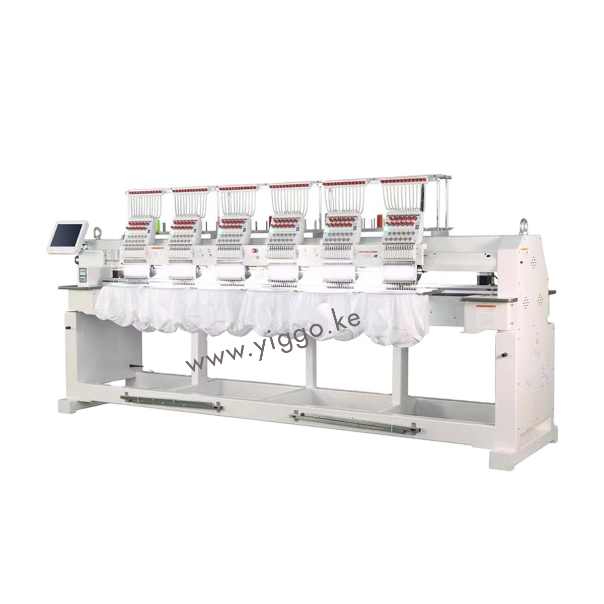 6 heads 9 needles embroidery machine 2