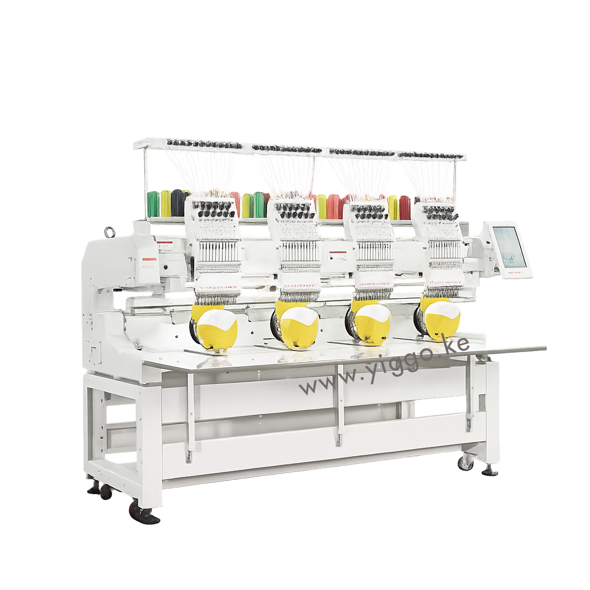 4 heads 9 needles embroidery machine 3