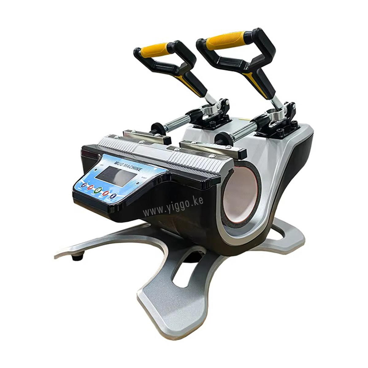 double stations mug press machine 2