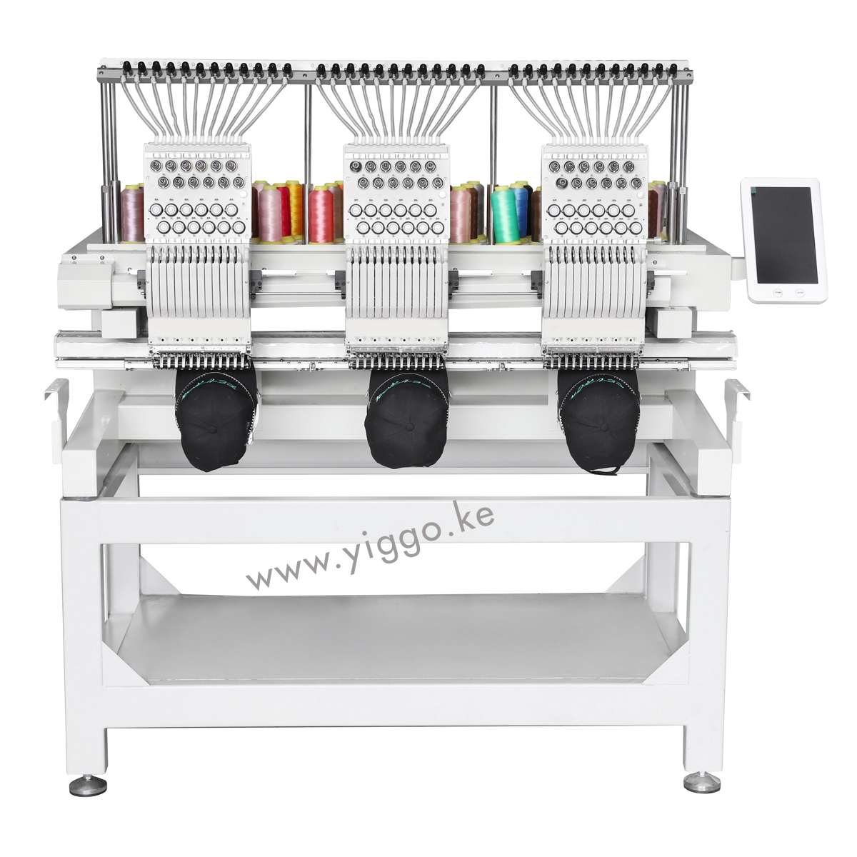 3 Head 9 Needles Embroidery Machine 2