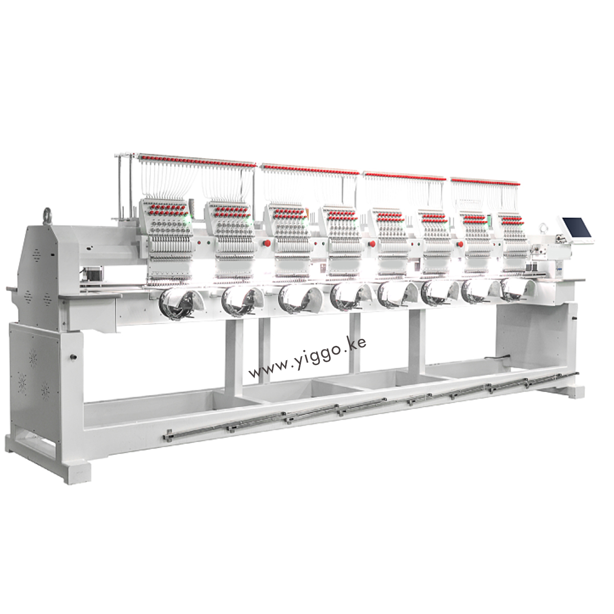 8 heads 9 needles embroidery machine 4