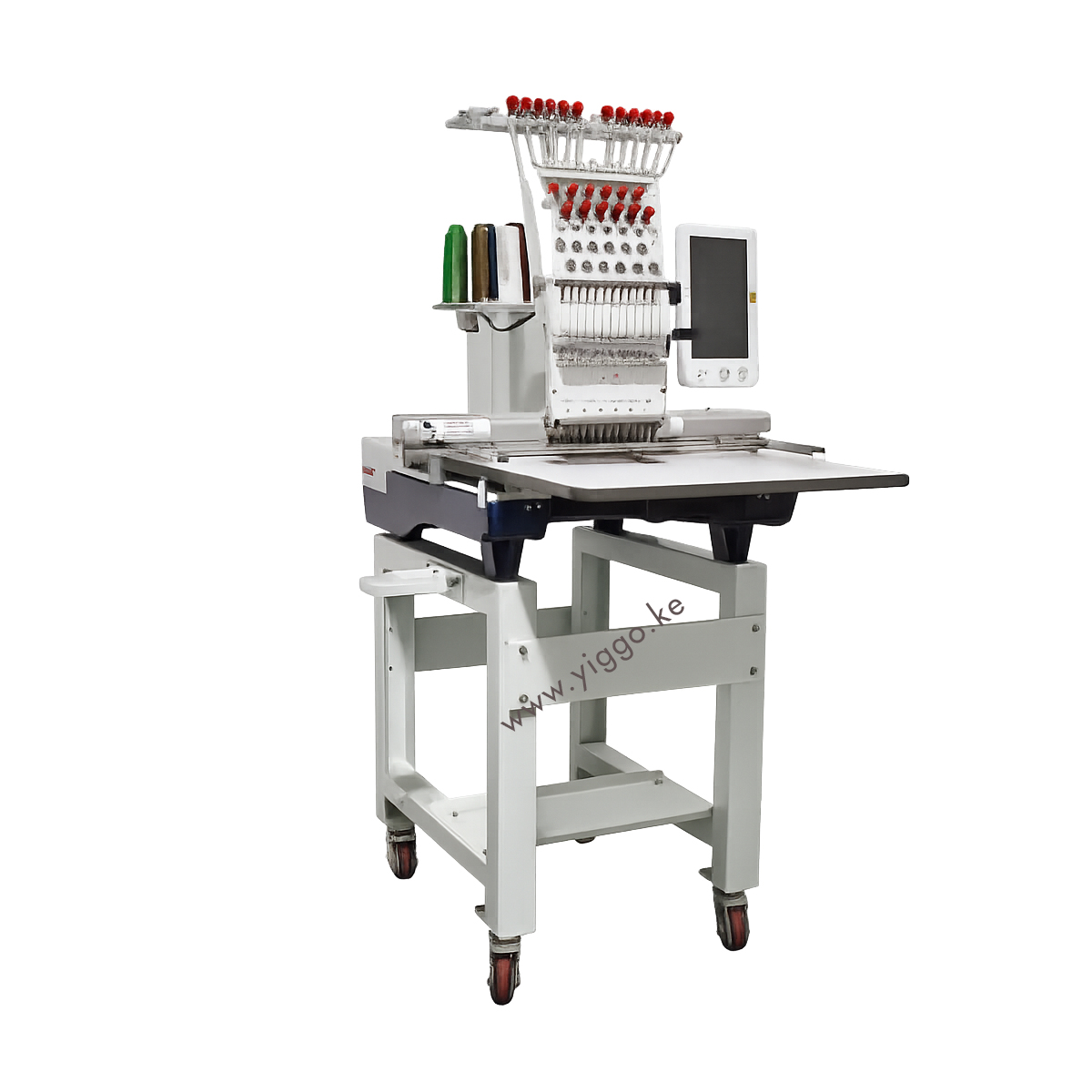 2 head 9 needles embroidery machine 3