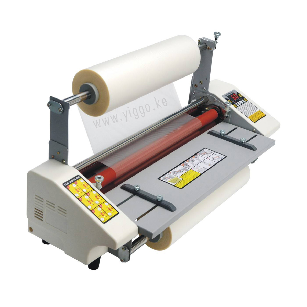 A2 hot and Cold laminator with laminating film 4