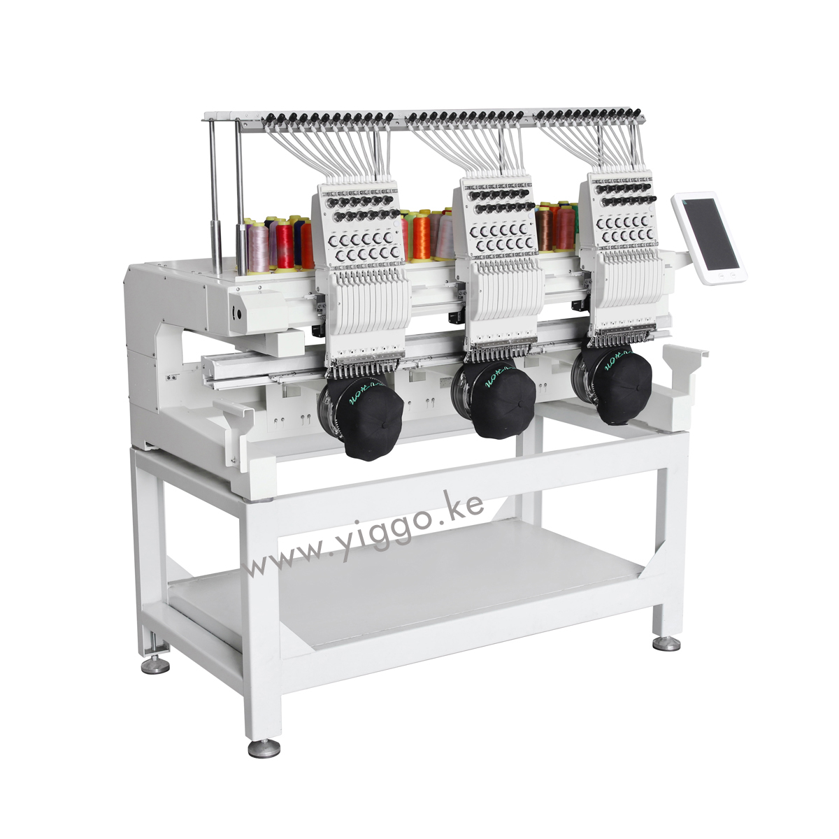 3 heads 15 needles embroidery machine 4