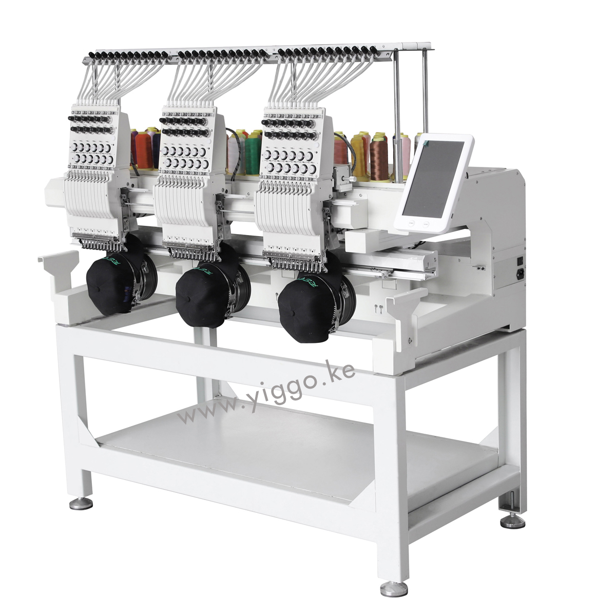 3 Head 9 Needles Embroidery Machine - Image 1