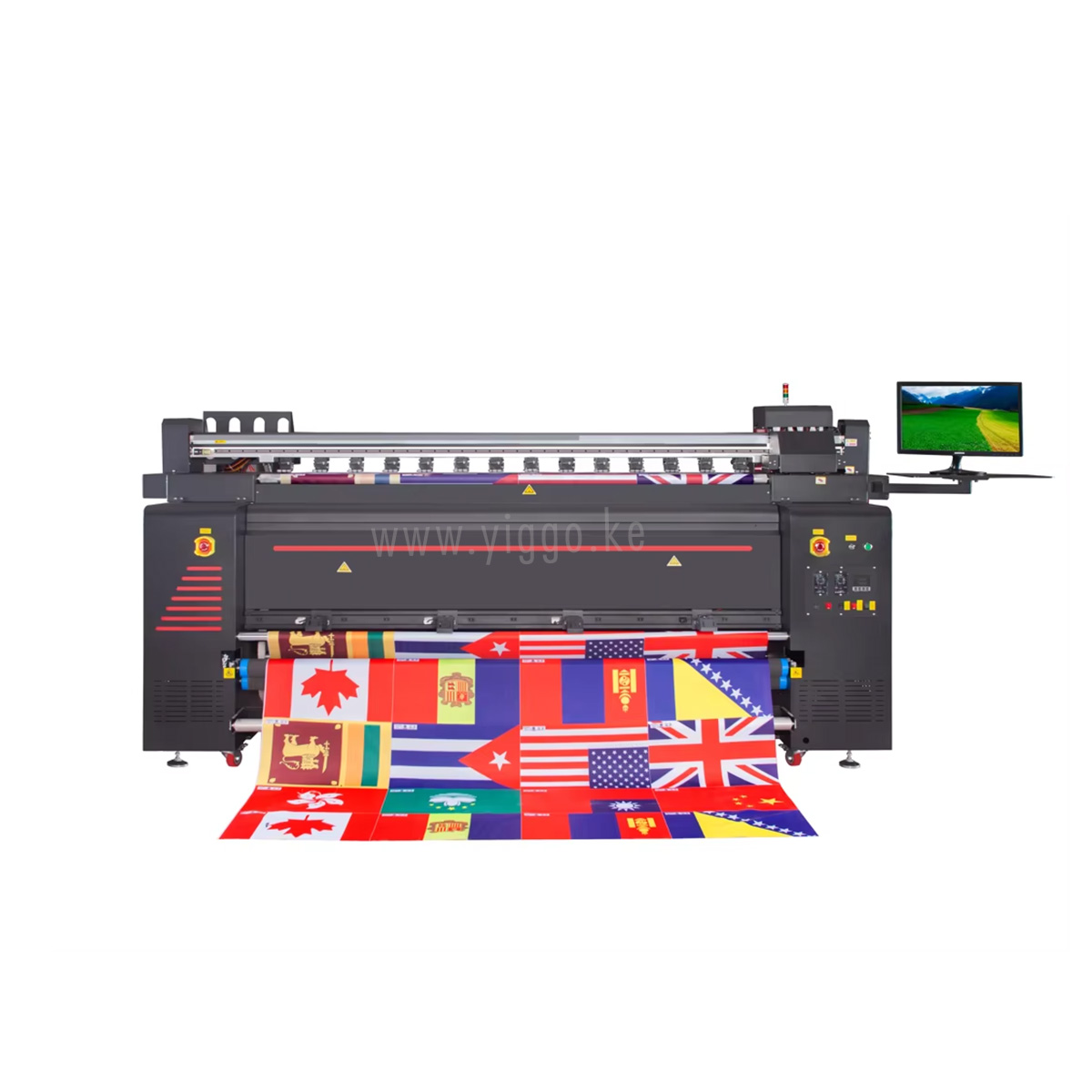 2 Meters Dye Sublimation Printer With 4pcs Epson I3200 A1 Print Heads - Image 1